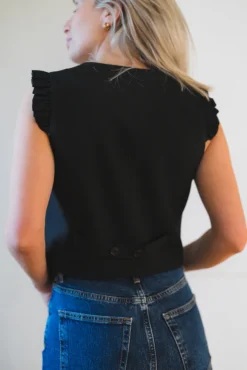 Liane Frill Tailor Vest Black