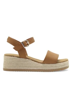 Lili Wedge Cognac
