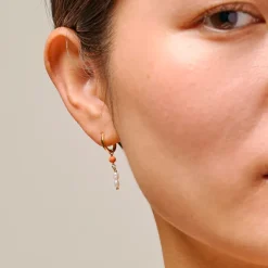 Liva Hoops Light Coral