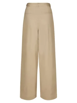 Malba Solid Pants Camel