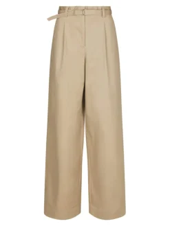 Malba Solid Pants Camel