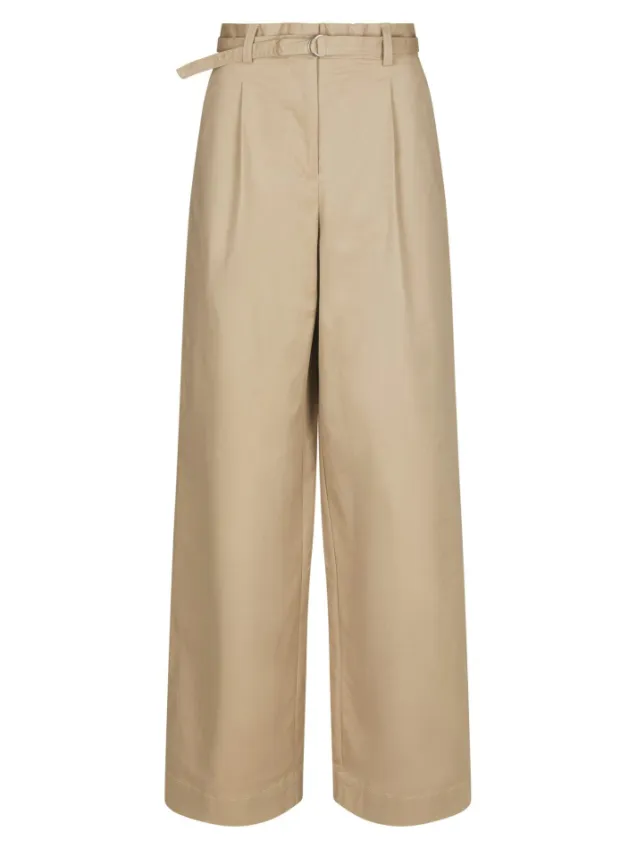 Malba Solid Pants Camel