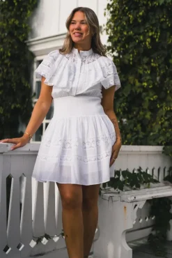 Mary Mini Dress White