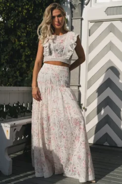 Melissa Maxi Skirt Rose Reverie