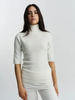 Melly Merino Tee White