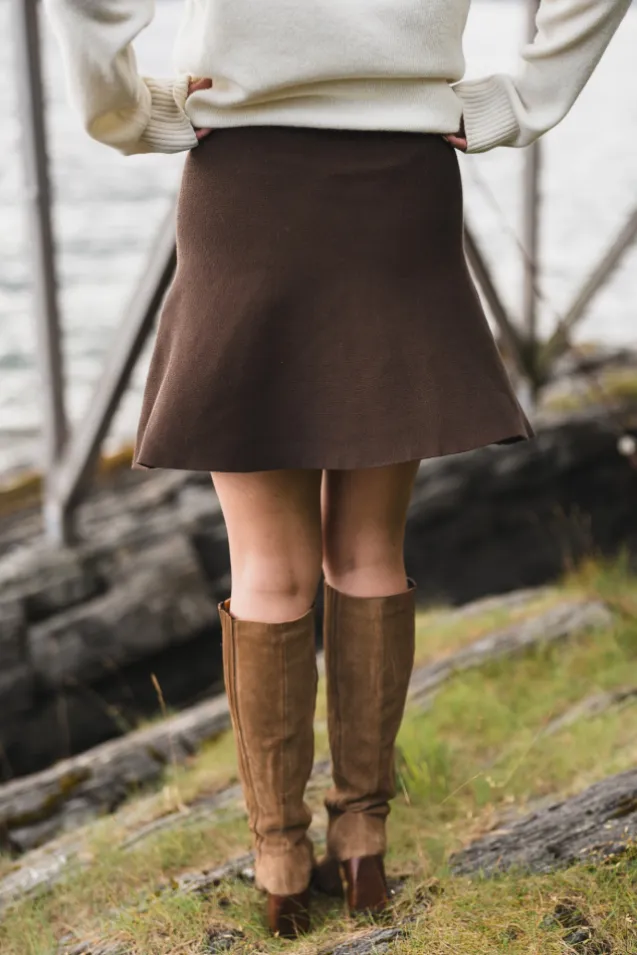 Mercy East Skirt Slate Black