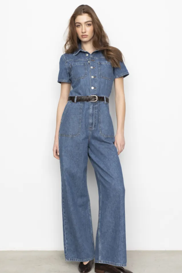 Miller Jumpsuit Mid Blue