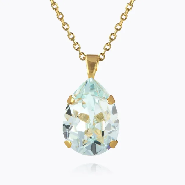 Mini Drop Necklace Gold Light Azore