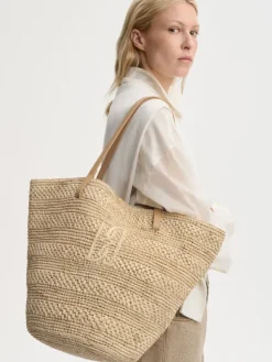 Mirabell Straw Tote Undyed