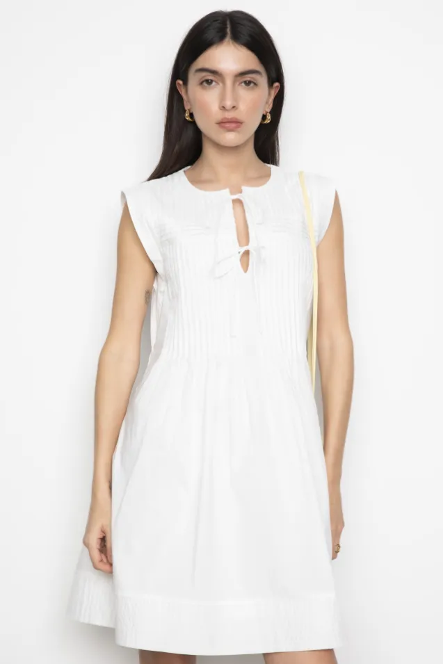 Mira Dress White