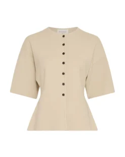 Mirielle East 2/4 Cardigan Bleached Sand