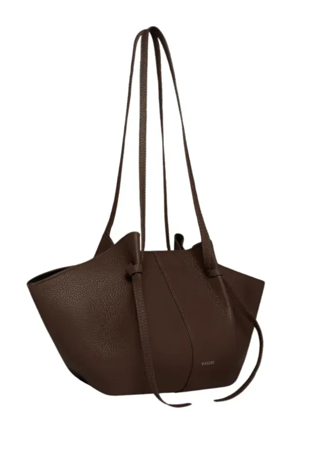 Mochi Pebble Grain Leather Espresso