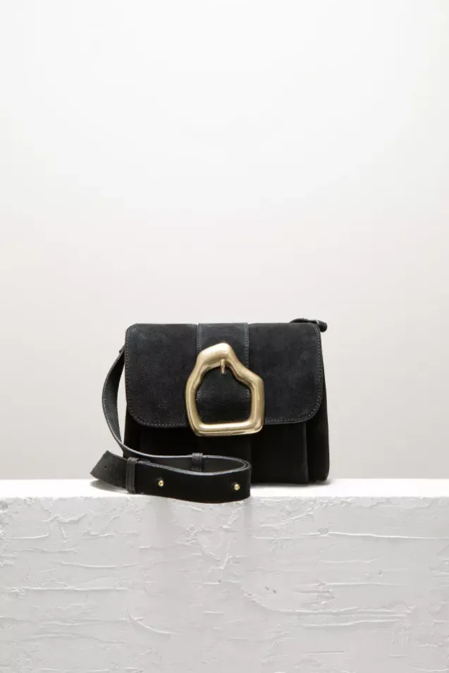 Nami Mini Black Suede
