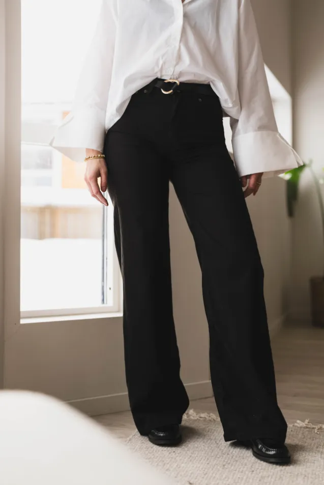 Palazzo Lea Soft Colour Black