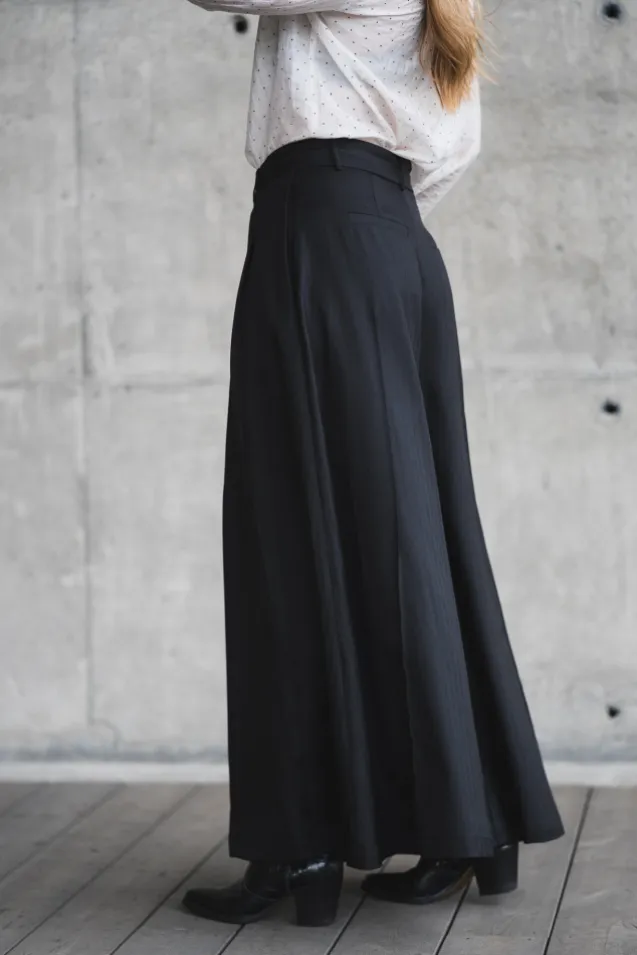Paris Skirt Pant Black