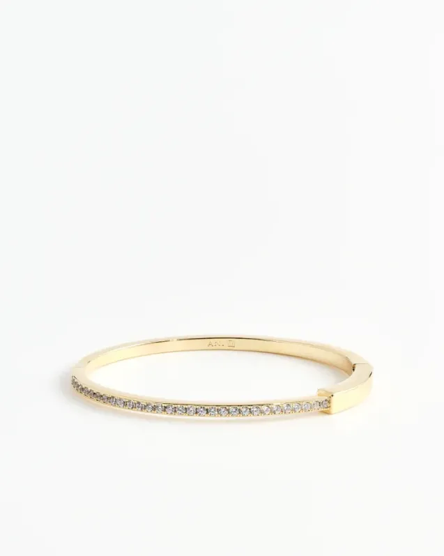 Pendome Introverso Pavé Bracelet Gold
