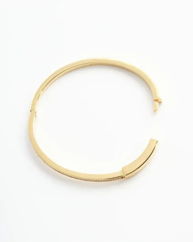 Pendome Introverso Pavé Bracelet Gold