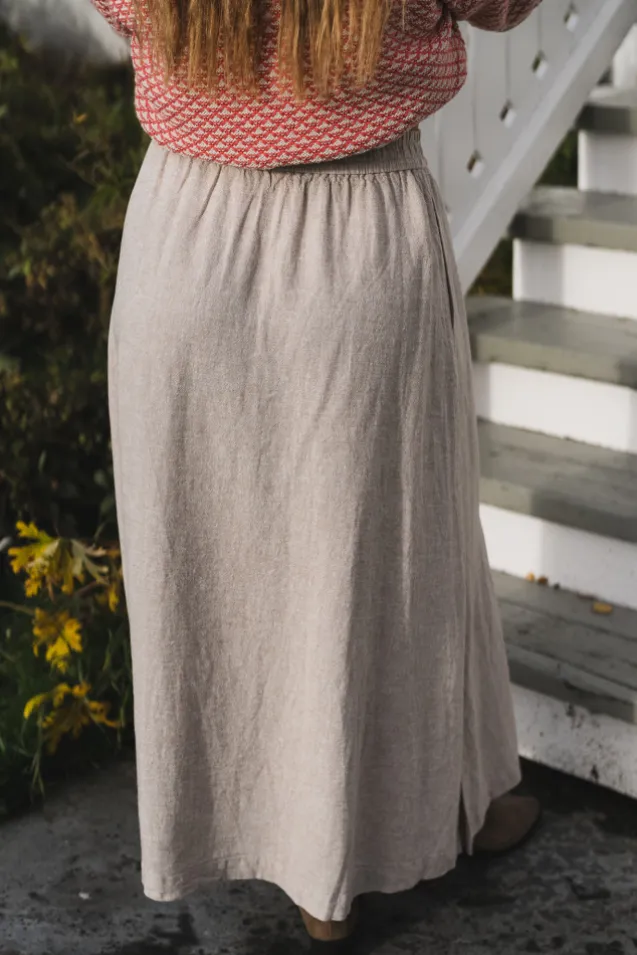 Pennie Ginia HW Skirt Sand