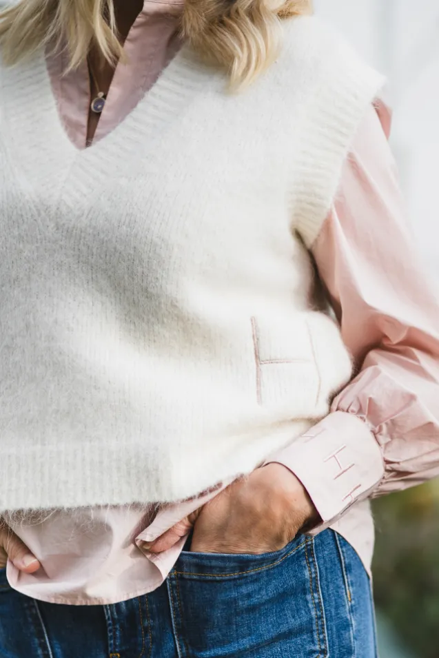 Pernille Vest White Alyssum