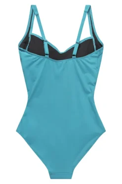 Potenza Solid Swimsuit Capri
