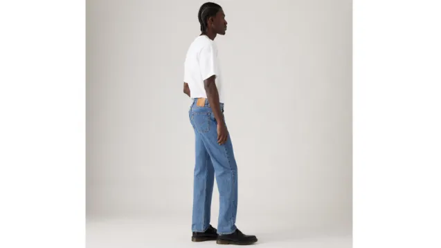 555 Relaxed Straight Blue Essentials