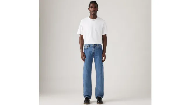 555 Relaxed Straight Blue Essentials