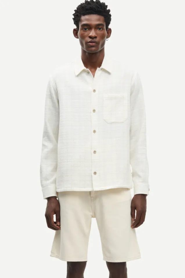 Sadamon GC Overshirt 16079 Silver Birch Check