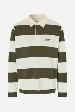 Sakevin X Polo LS 15512 Forest Night Stripe