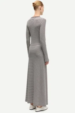 Salinas LS Dress 7542 Mulch Stripe