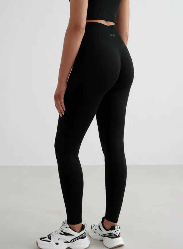 Shape Seamless Tights Black