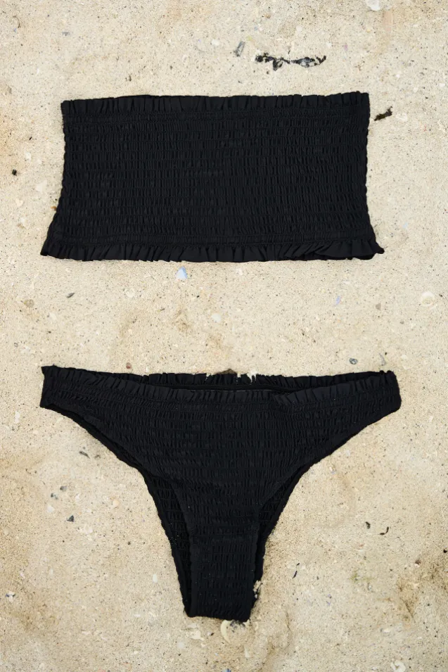 Skin Lobster Bikini Top Black