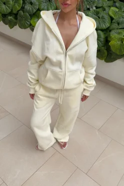 SÒL Wide Leg Joggers Citrus