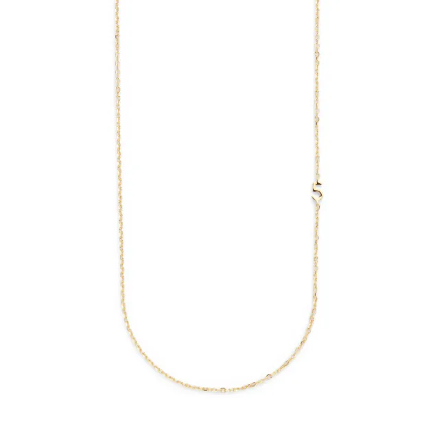 Small Number Necklace Gold - 50L - 5