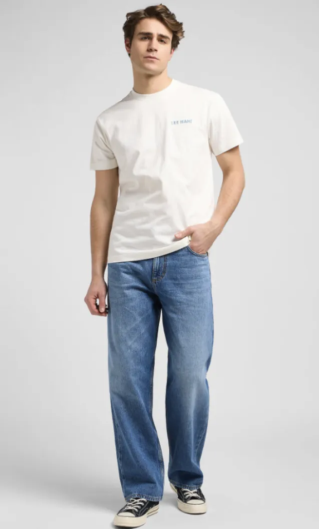 SS Relaxed Graphic Tee Ecru