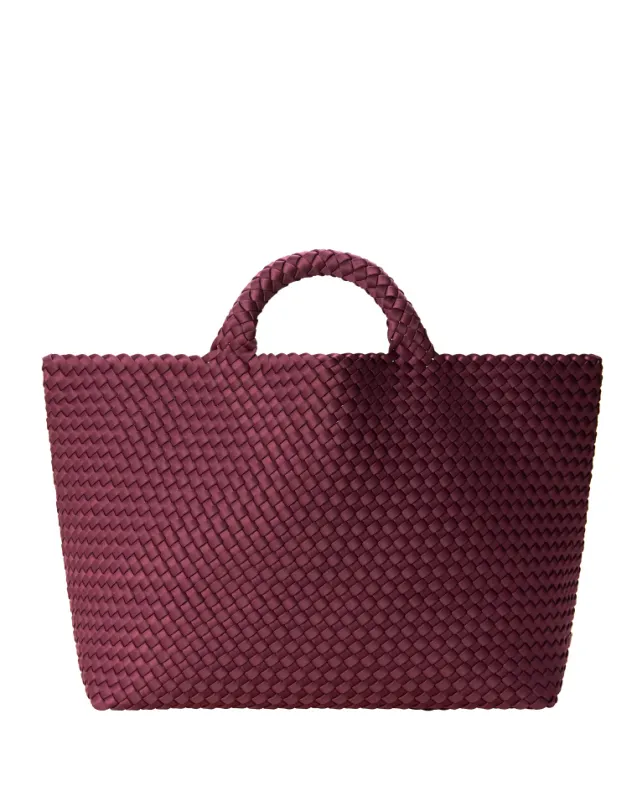 St Barths Large Tote Bordeaux