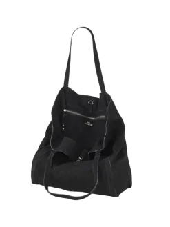 Suede Eden Bag Black