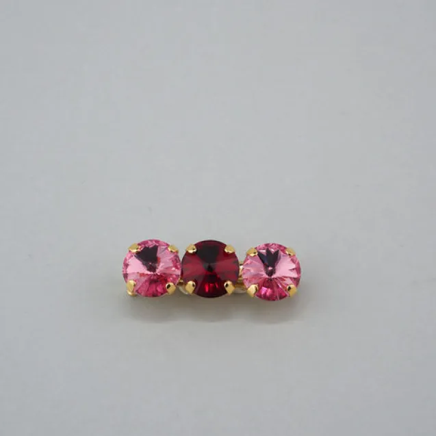 The Quintet Brooch Blush