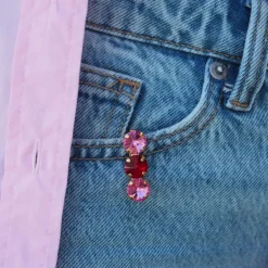 The Quintet Brooch Blush