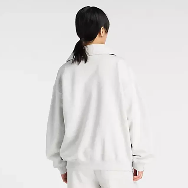 Trackside Fleece Half Zip Ash Heather