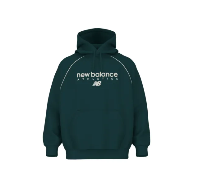 Trackside Fleece Hoodie Green