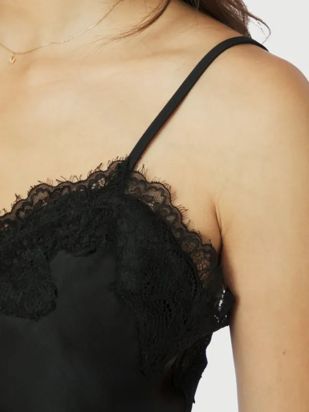 Viole Lace Top Black