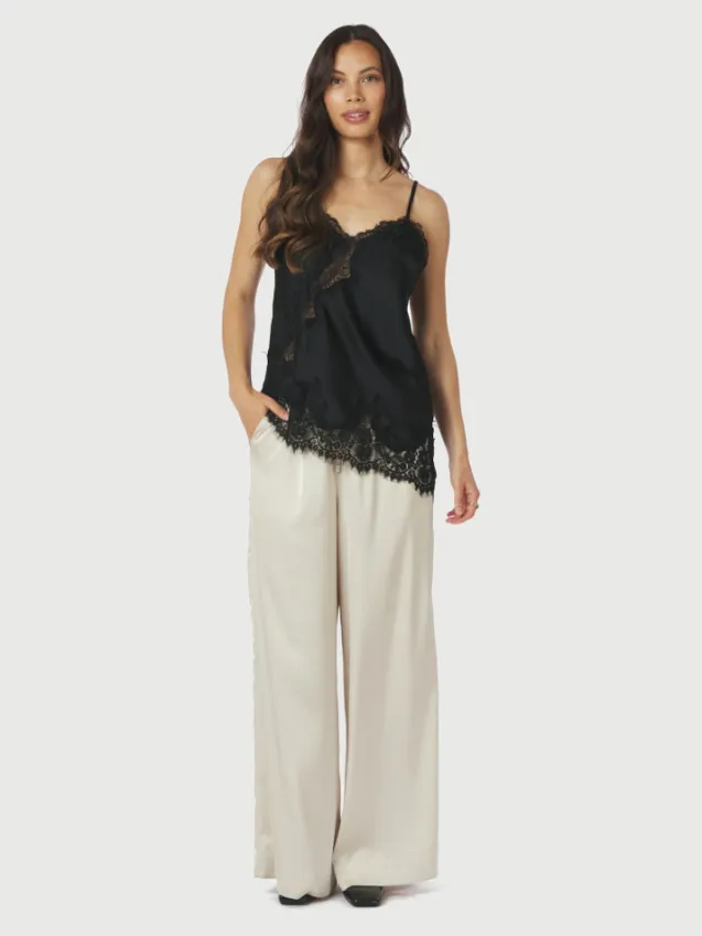 Viole Lace Top Black