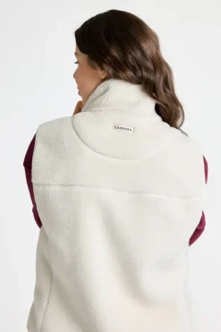W. Cloudfleece Vest Creme