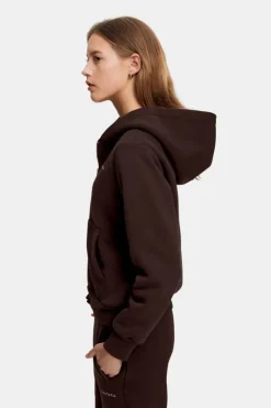 W. Cosmo Zip Hoodie Espresso