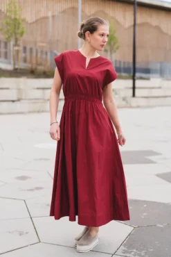Wiliane SL Dress Rhubarb
