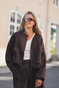 Zein Esteriane Jacket Hot Fudge